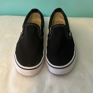 Black Slip on Vans